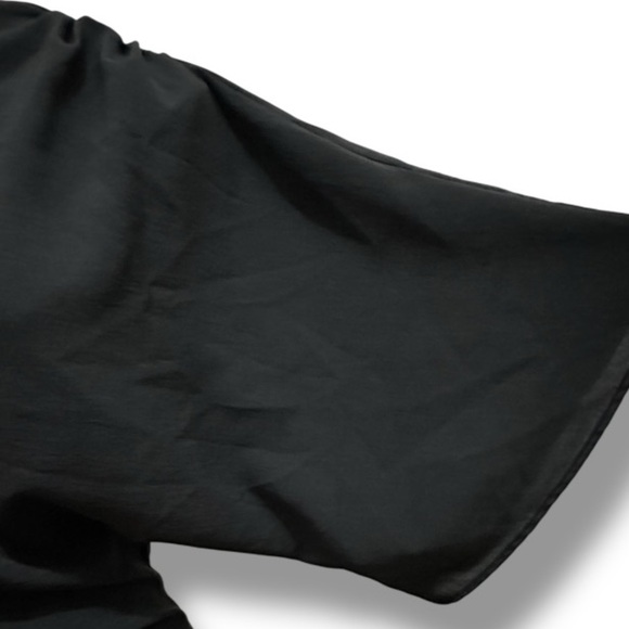 214 H&M | EUC Turkey Black One-Shoulder Mini Dress (size XS) - Picture 6 of 12